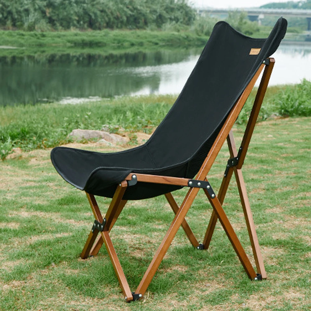 Hewolf Foldable Wooden Chair - Large 3 Hewolf Foldable Wooden Chair - Large - Image 3