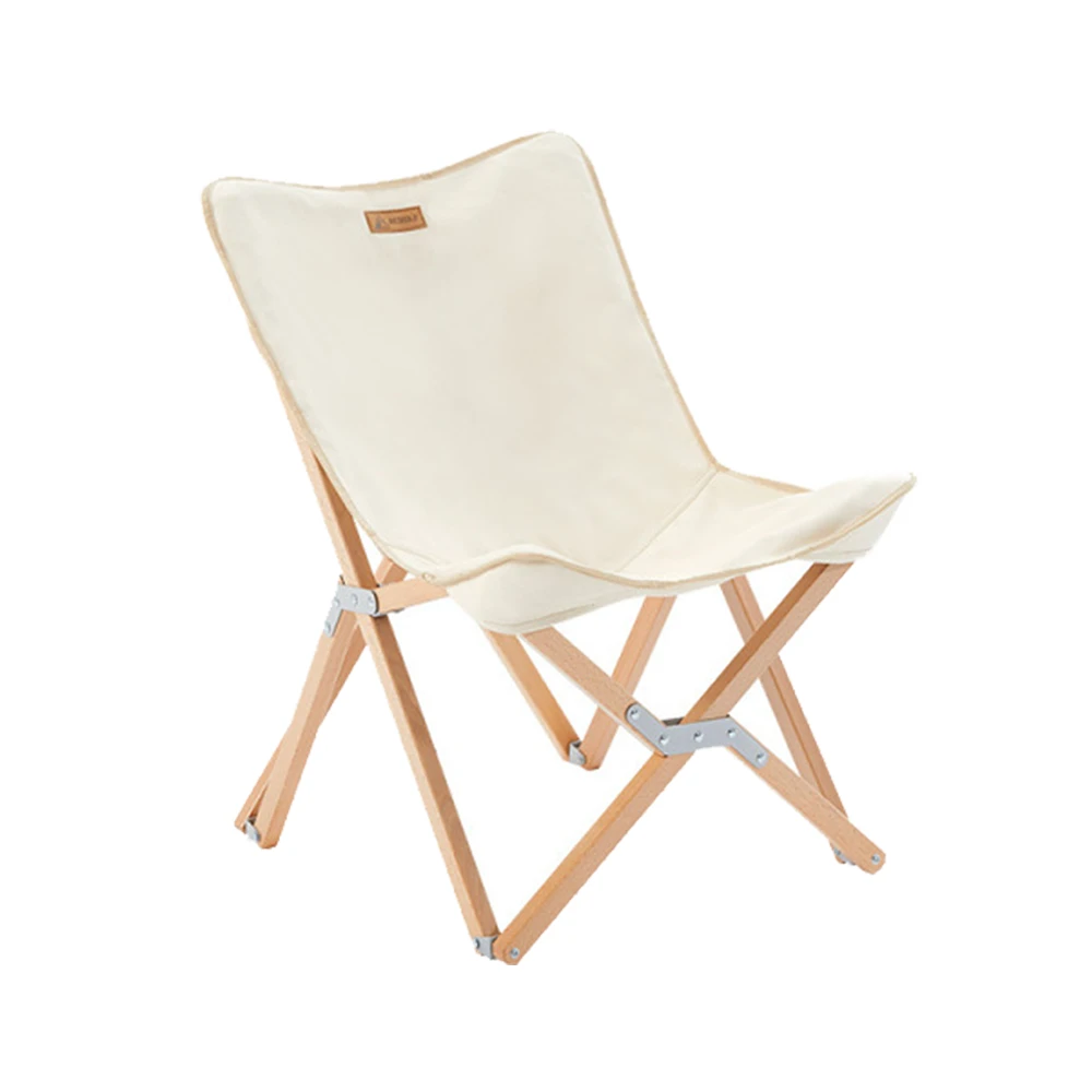 Hewolf Foldable Wooden Chair - Small 2 Hewolf Foldable Wooden Chair - Small - Image 2