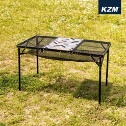 KZM Union Iron Mesh 3 Folding Table -Montanic Sale Store K20T3U005 4