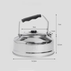 KZM Stainless Steel Kettle 0.8L -Montanic Sale Store K21T3K08 06