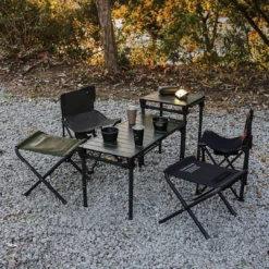 KZM Field BBQ Chair Set Of 2 27 KZM Field BBQ Chair Set Of 2 -Montanic Sale Store K23T1C07BK 7