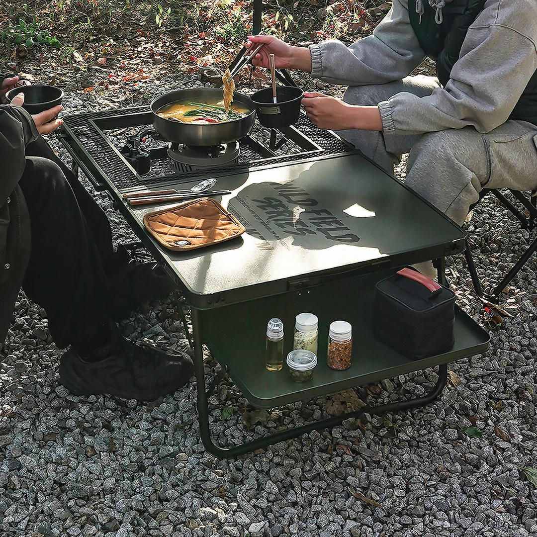 KZM Wild Field Low BBQ Table 9 KZM Wild Field Low BBQ Table - Image 9