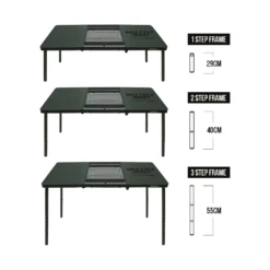 KZM Wild Field 3 Folding BBQ Table -Montanic Sale Store K23T3U07 13