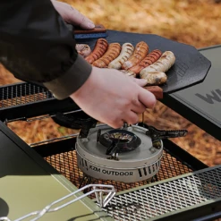 KZM Wild Field 3 Folding BBQ Table -Montanic Sale Store K23T3U07 15