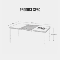 KZM Wild Field 3 Folding BBQ Table -Montanic Sale Store K23T3U07 4 9dcf1149 4a93 4be2 a93f d042639a1dcd