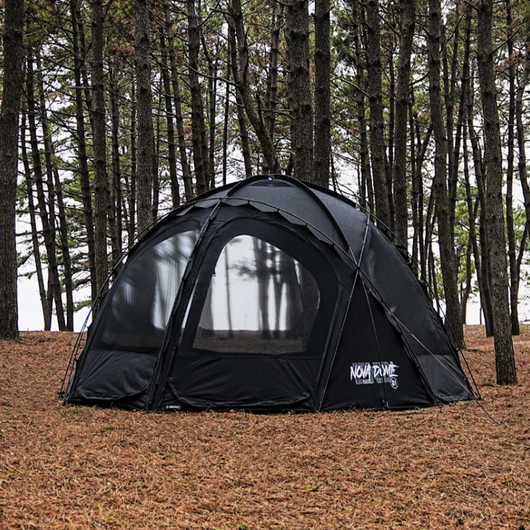 KZM Wild Field Nova Dome Tent + Black SMOG TPU 7 KZM Wild Field Nova Dome Tent + Black SMOG TPU - Image 7