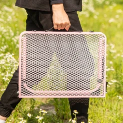 KZM Iron Mesh Slim Mini Table - Black -Montanic Sale Store K8T3U011 5 600x600 453cf4dc 26b9 4c10 b6d2 f0de44c721a8