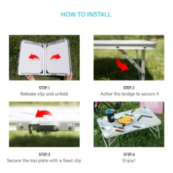 KZM Slim Mini 2 Folding Table Ⅱ -Montanic Sale Store K9T3U007 6