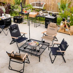 KZM Iron Mesh Fireplace Table II -Montanic Sale Store K9T3U012 11