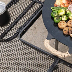 KZM Iron Mesh Fireplace Table II -Montanic Sale Store K9T3U012 5 png