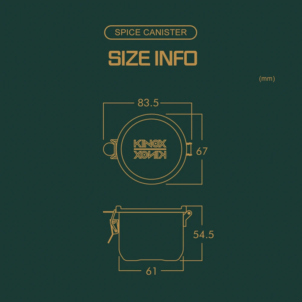 Kinox Canister 2 Pieces Set 5 Kinox Canister 2 Pieces Set - Image 5