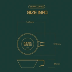 Kinox Sierra Cup - 300ML -Montanic Sale Store KINOX006 5