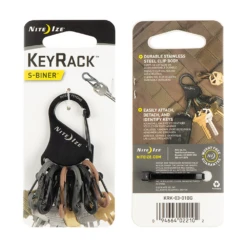 Nite Ize KeyRack Steel™ S-Biner® -Montanic Sale Store KRK 03 01BG 1