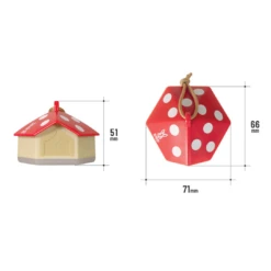 DoD Mini Kinoko Light Camping Lantern -Montanic Sale Store L1 987 RD 5