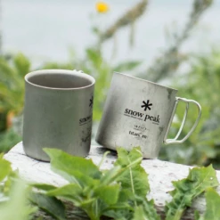 Snow Peak Titanium Double Wall Cup 450ml -Montanic Sale Store LP 450