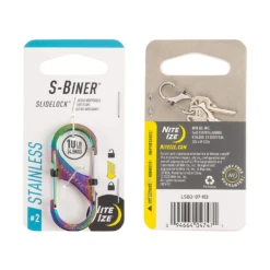 Nite Ize S-Biner® SlideLock® Stainless Steel #2 - Spectrum -Montanic Sale Store LSB2 07 R3 4 ffe22581 3782 4407 b050 a84358e808d9