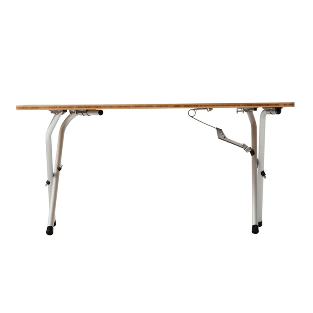 Snow Peak Renewed Single Action Low Table Bamboo 5 Snow Peak Renewed Single Action Low Table Bamboo - Image 5