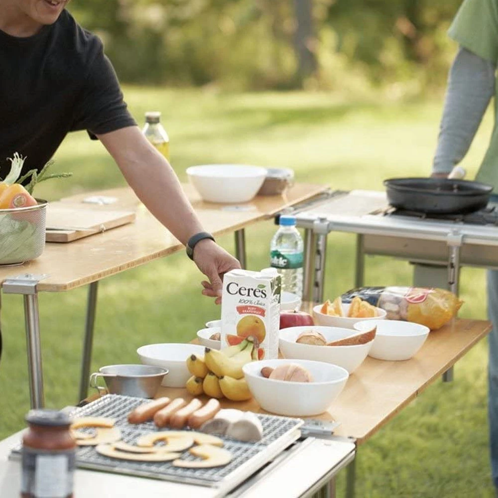 Snow Peak IGT Multi Function Table Bamboo Top 3 Snow Peak IGT Multi Function Table Bamboo Top - Image 3