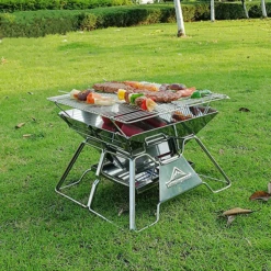 Campingmoon Foldable Barbecue Grill 23 Campingmoon Foldable Barbecue Grill -Montanic Sale Store M T2 11 600x600 cfceb109 36cd 466a 802c cd91762b9979