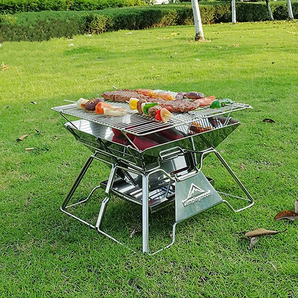 Campingmoon Foldable Barbecue Grill 12 Campingmoon Foldable Barbecue Grill - Image 12