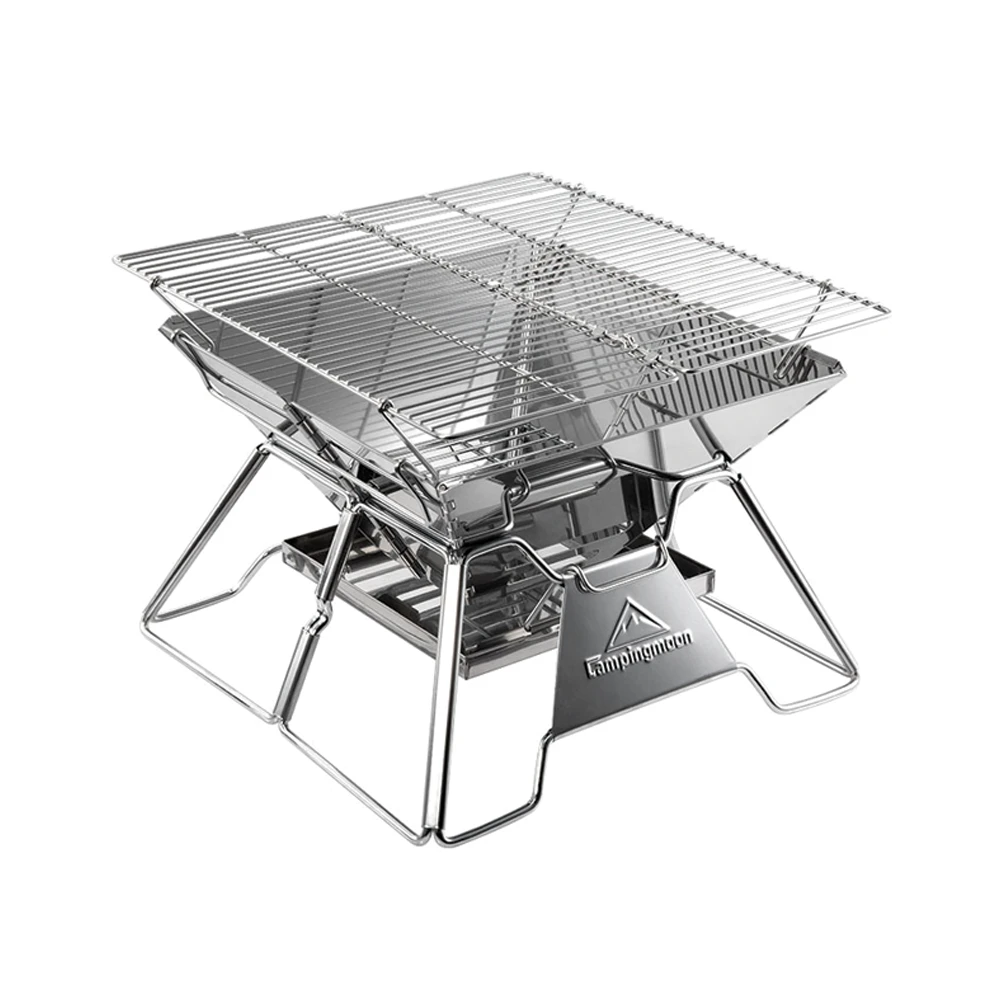 Campingmoon Foldable Barbecue Grill 4 Campingmoon Foldable Barbecue Grill - Image 4