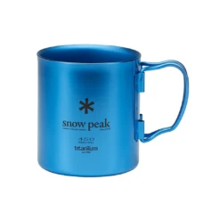 Snow Peak Ti-Double 450 Anodized Mug -Montanic Sale Store MG 053PR US 5