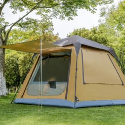 Hewolf Large 8 Person Square Top Automatic Tent -Montanic Sale Store MON 1847 CAM 5