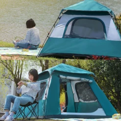 Hewolf Auto 4 Person Tent Teal 10 Hewolf Auto 4 Person Tent Teal -Montanic Sale Store MON 2011 TEAL 2 600x600 0f7beec3 791e 4b11 b7ac 7e6689a822e4