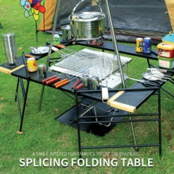 Camp Leader Portable And Multiple Function BBQ Table 15 Camp Leader Portable And Multiple Function BBQ Table -Montanic Sale Store MON24 10