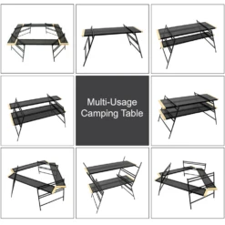 Camp Leader Portable And Multiple Function BBQ Table 17 Camp Leader Portable And Multiple Function BBQ Table -Montanic Sale Store MON24 2 jpg