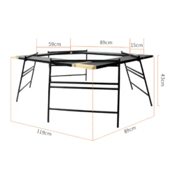 Camp Leader Portable And Multiple Function BBQ Table 22 Camp Leader Portable And Multiple Function BBQ Table -Montanic Sale Store MON24 3 jpg