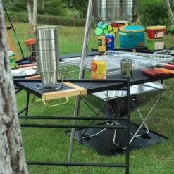 Camp Leader Portable And Multiple Function BBQ Table 14 Camp Leader Portable And Multiple Function BBQ Table -Montanic Sale Store MON24 5