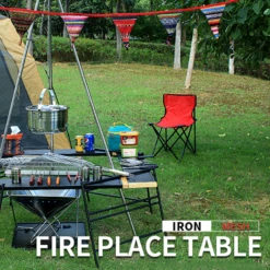 Camp Leader Portable And Multiple Function BBQ Table 16 Camp Leader Portable And Multiple Function BBQ Table -Montanic Sale Store MON24 9