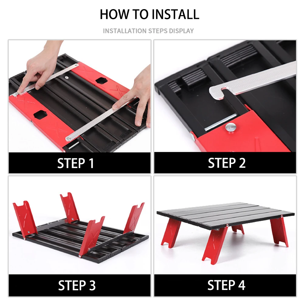 Camp Leader Foldable Low Camping Coffee Table 5 Camp Leader Foldable Low Camping Coffee Table - Image 5