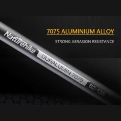 Naturehike Qing Xue Pro Three Section 7075 Aluminum Alloy Trekking Pole -Montanic Sale Store NH17D017 D EB 5