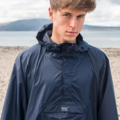 Mac In A Sac Origin Poncho Unisex (10000mm) 22 Mac In A Sac Origin Poncho Unisex (10000mm) -Montanic Sale Store Navy 1