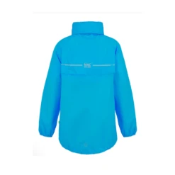 Mac In A Sac Mini Origin 2 Kids Jacket Waterproof Packable Jacket -Montanic Sale Store NeonBlue3