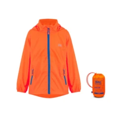 Mac In A Sac Mini Origin 2 Kids Jacket Waterproof Packable Jacket -Montanic Sale Store NeonOrange5