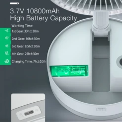 P10 Folding Retractable Camping Fan - Black 19 P10 Folding Retractable Camping Fan - Black -Montanic Sale Store P10 10 600x600 4eed2f83 43b3 4c53 8899 d8fae3424e1c