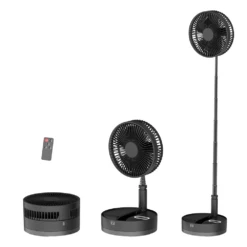 P10 Folding Retractable Camping Fan - Black 14 P10 Folding Retractable Camping Fan - Black -Montanic Sale Store P10 5