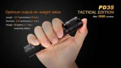 Fenix PD35 TAC Tactical Edition Flashlight 1000 Lumen -Montanic Sale Store PD35TAC 5 72699 49879.1443049951.1280.1280 37773.1496251449