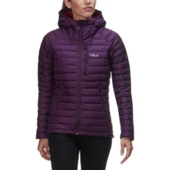 Rab Microlight Jacket Women's - Eggplant -Montanic Sale Store QDA 95 EG 4