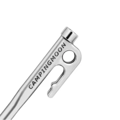 Campingmoon 8 Pieces Tent Pegs Silver - 20CM -Montanic Sale Store R20 8 3