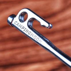 Campingmoon Stainless Steel Tent Pegs Silver 23 Campingmoon Stainless Steel Tent Pegs Silver -Montanic Sale Store R26 8 7