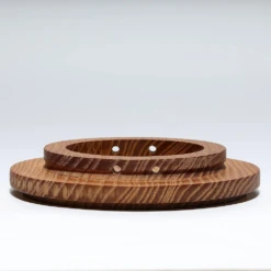 Campingmoon Wood Cover Heat Insulation Anti Scalding Bowl Pad -Montanic Sale Store S MG9