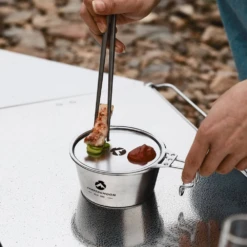 Campingmoon Sierra Cup Stainless Steel Plate Cover 20 Campingmoon Sierra Cup Stainless Steel Plate Cover -Montanic Sale Store S SG6