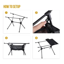 OneTigris Portable Camping Table 03 -Montanic Sale Store Setup