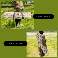 KZM Camp Cot Bed -Montanic Sale Store Storagebag