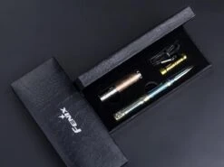 Fenix T5Ti Tactical Pen Halberd And F15 Flashlight Set Grey -Montanic Sale Store T5TiF15 GiftSet