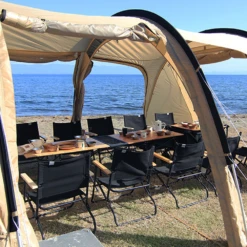 DoD Kamaboko Tent 3 L - Tan [Exclude Peg & Inner Tent] -Montanic Sale Store T7 690 TN 8